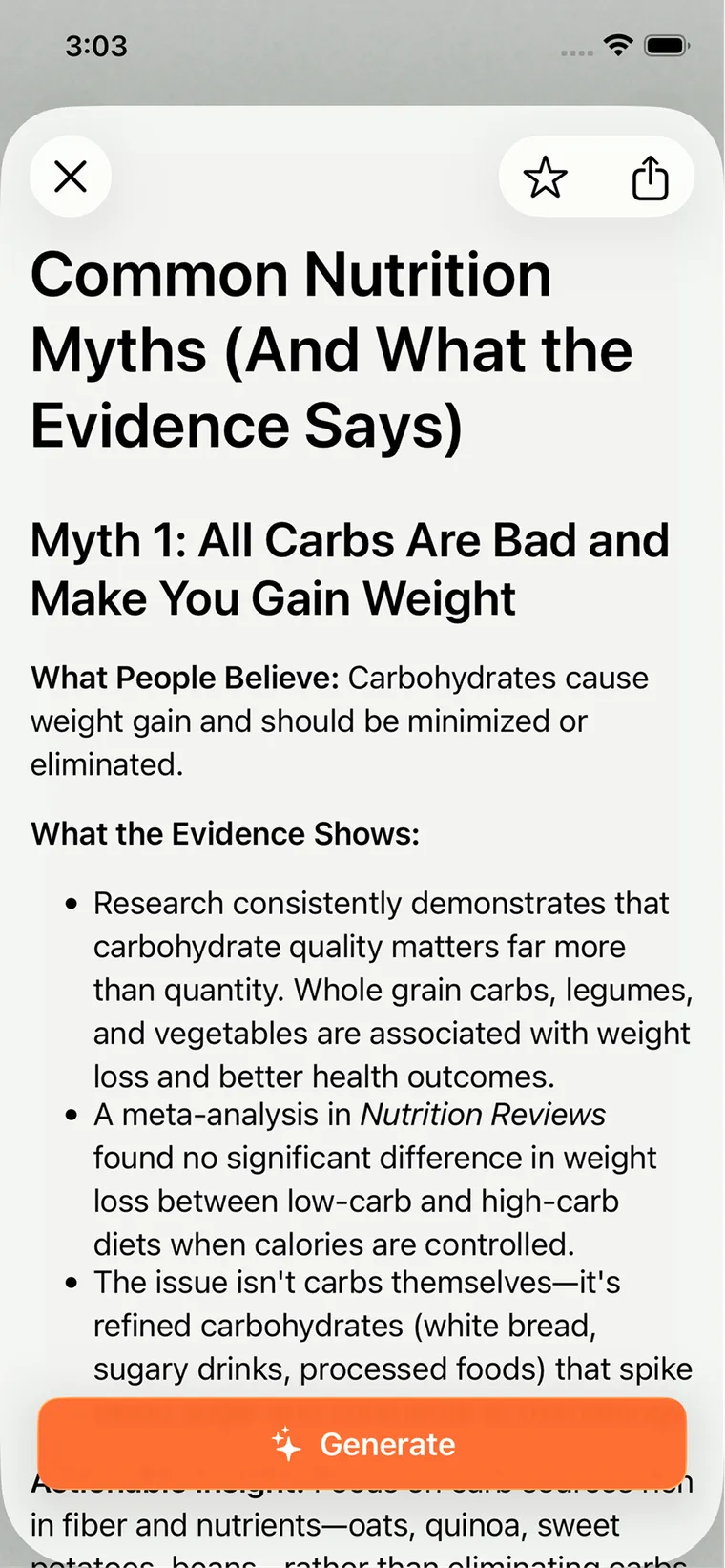 Research-Backed Content for You