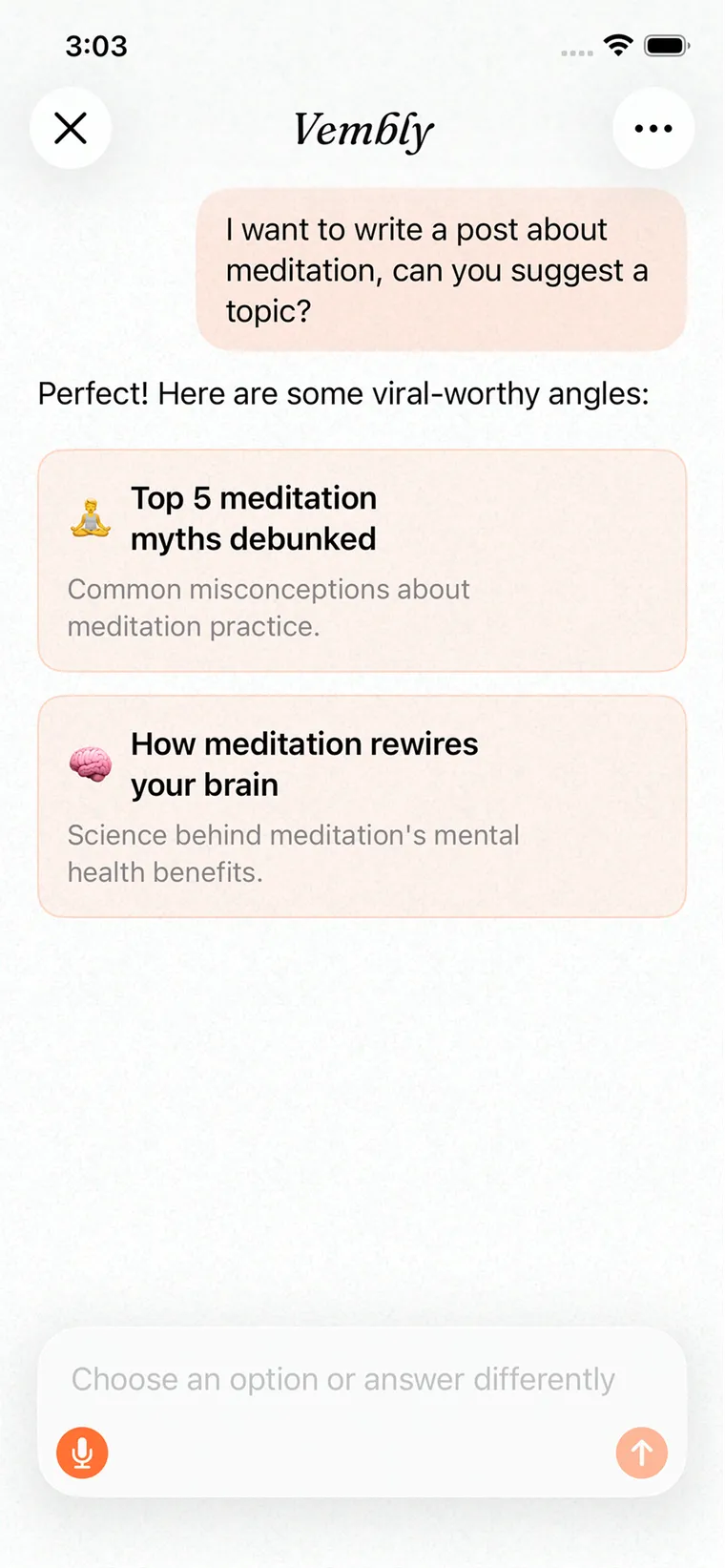 Instant Ideas for Any Topic